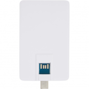 Logotrade reklaamtooted pilt: Duo õhuke 64 GB USB-draiv koos Type-C ja USB-A 3.0-ga