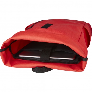 Logotrade reklaamkingi foto: Byron 15,6" GRS RPET rull-top seljakott 18L