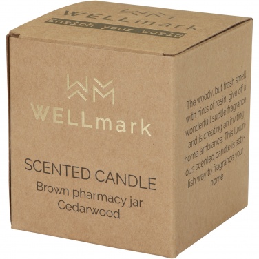 Logo trade ärikingitused foto: Wellmark Let's Get Cozy 650 g lõhnaküünal - seedripuu lõhn
