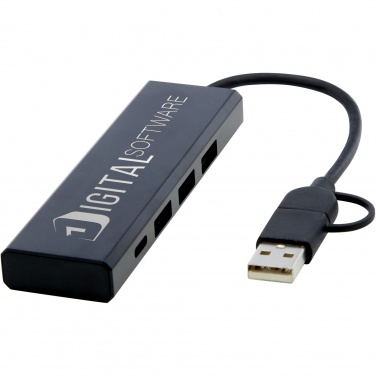 Logo trade ärikingi pilt: Rise RCS-i taaskasutatud alumiiniumist USB 2.0 jaotur