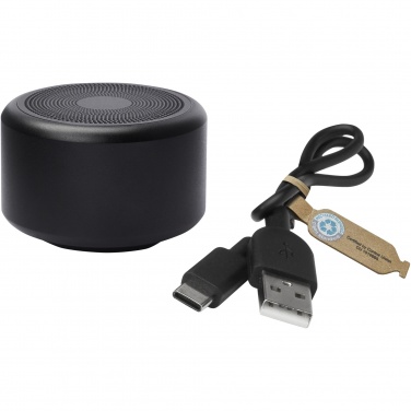 Logo trade firmakingituse pilt: Rise 3W RCS taaskasutatud alumiiniumist Bluetooth® minikõlar 