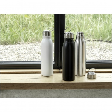 Logotrade reklaamtoote foto: Harper 700 ml RCS sertifikaadiga roostevabast terasest veepudel metallist aasaga