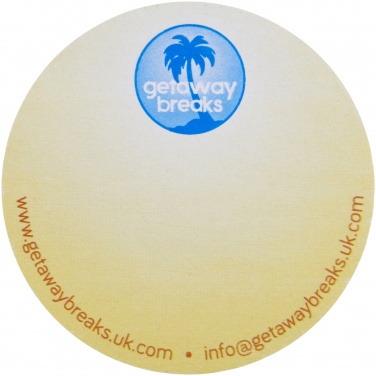 Logotrade ärikingitused pilt: Sticky-Mate® ringikujulised taaskasutatud kleeppaberid