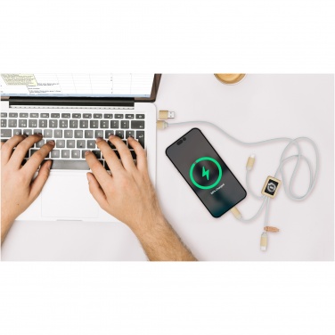 Logo trade reklaamkingituse pilt: SCX.design C49 5-in-1 laadimiskaabel