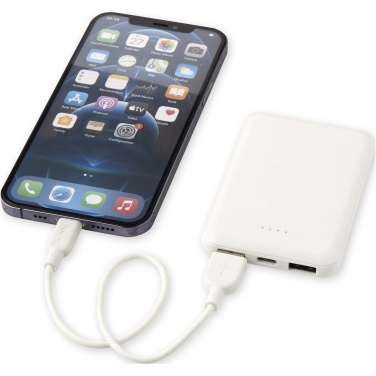 Logotrade ärikingituse foto: Asama 5000 mAh Type-C taaskasutatud plastist akupank