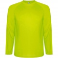 Montecarlo pikkade varrukatega laste spordisärk, Fluor Kollane