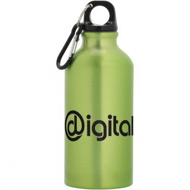 Logo trade meened foto: Oregon 400 ml alumiiniumist veepudel karabiiniga