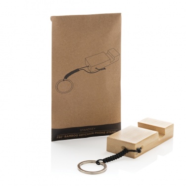 Logo trade meened foto: Standkey bambusest võtmehoidja telefonialus
