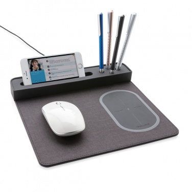 Logotrade reklaamtooted pilt: Air hiirematt 5W juhtmevaba laadimise ja USB-ga