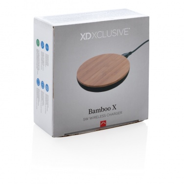 Logo trade firmakingituse pilt: Bamboo X 5W juhtmevaba laadija