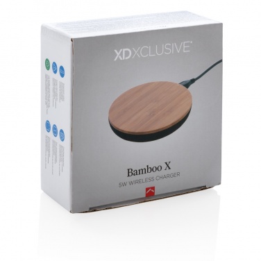 Logotrade ärikingitused pilt: Bamboo X 5W juhtmevaba laadija