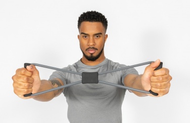 Logotrade reklaamtooted pilt: Fitness 8 kujuga treeningrihm kotis