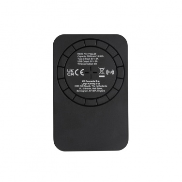 Logo trade ärikingi pilt: Magnetiline 5000 mAh 5W juhtmevaba akupank