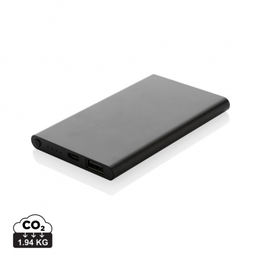 Logotrade ärikingitused pilt: RCS-i taaskasutatud plastist/alumiiniumist 4000 mah C-tüüpi akupank