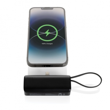 Logo trade reklaamkingitused foto: Powerlink RCS rplastic 3000 mAh powerbank iOS-i pistik
