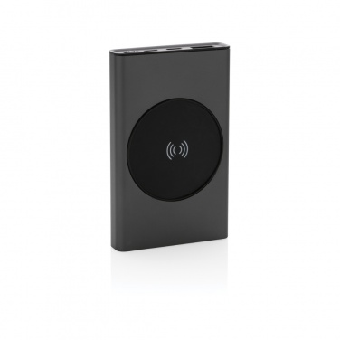 Logotrade meene foto: Terra RCS taaskasutatud alumiiniumist 5000 mAh akupank 5W juhtmevaba