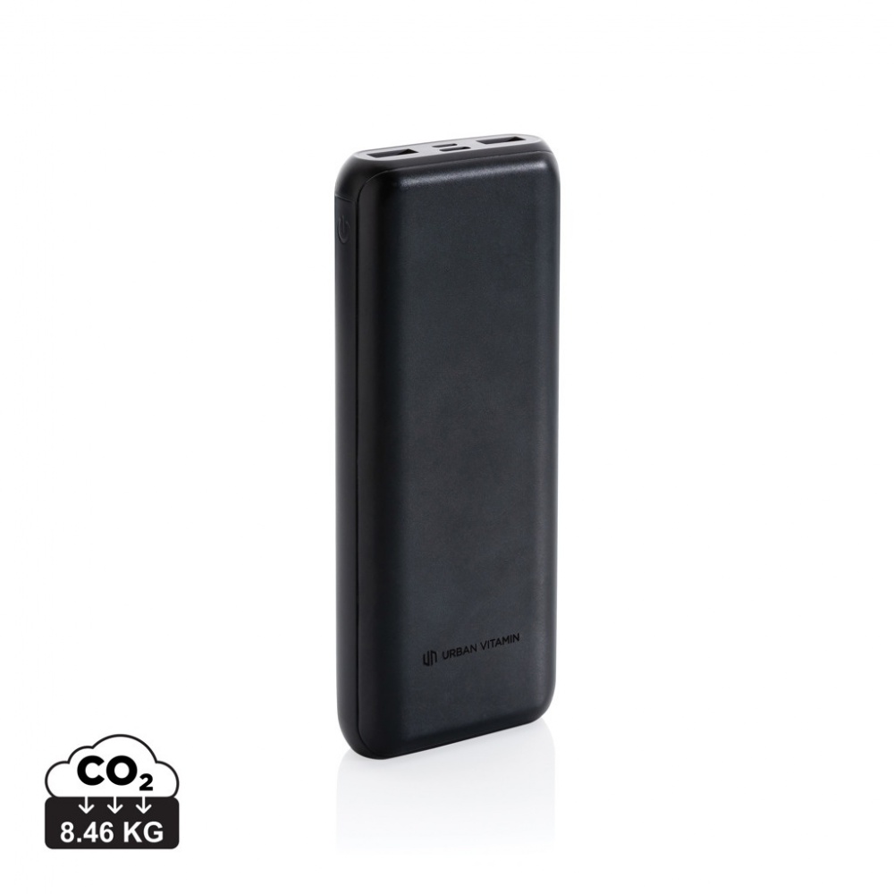 Logotrade reklaamkingi foto: Urban Vitamin Pasadena 20 000 mAh 18W PD toitepank