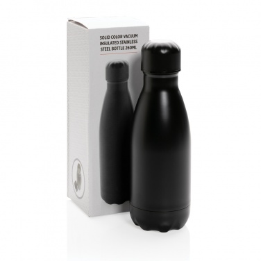 Logotrade ärikingi foto: Ühevärviline roostevabast terasest vaakumpudel 260ml