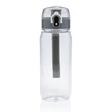 Logotrade reklaamtoote foto: Yide RCS Recycled PET lekkekindel lukustatav veepudel 600ml