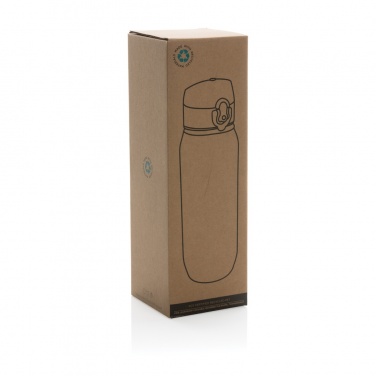 Logotrade ärikingituse foto: Yide RCS Recycled PET lekkekindel lukustatav veepudel 800ml