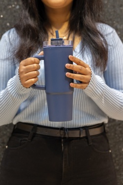 Logotrade reklaamtoote foto: Käepidemega termoskruus, 900 ml