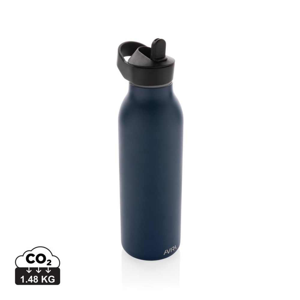 Logotrade reklaamkingi foto: Avira Ara RCS Re-steel klappkaanega veepudel 500ml