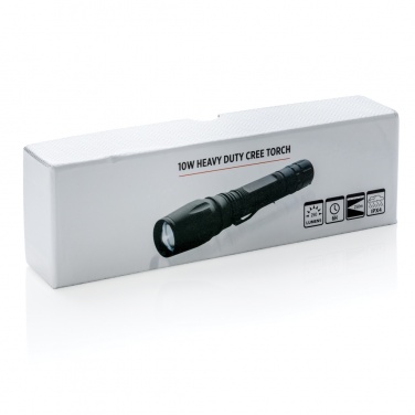 Logo trade reklaamtoote pilt: Taskulamp 10W Heavy duty CREE