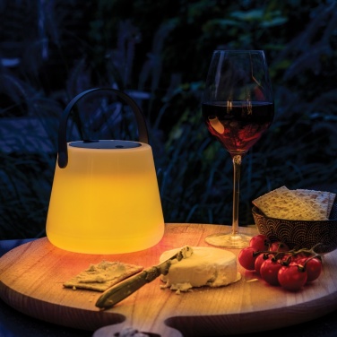 Logo trade reklaamtoote pilt: SolarGlow RCS taaskasutatud ABS USB-taaslaetav välisvalgusti