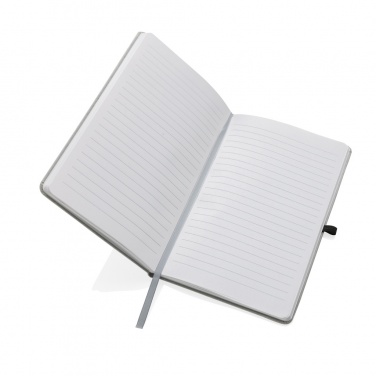Logotrade firmakingi foto: Taaskasutatud nahast kõvakaaneline märkmik A5