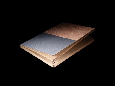 Logotrade reklaamkingituse foto: A5 kork- ja kraftmärkmik