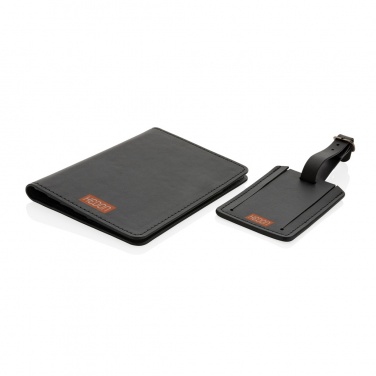 Logo trade firmakingi pilt: Swiss Peak GRS taaskasutatud PU reisikinkekomplekt