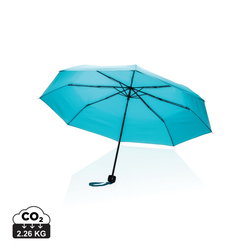 Logotrade meened pilt: 20,5-tolline Impact AWARE™ RPET 190T mini vihmavari