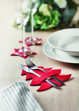 Logo trade reklaamtooted foto: RPET vildist söögiriistade hoidiku komplekt