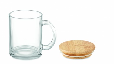 Logo trade reklaamtoote pilt: Taaskasutatud klaasist kruus 300 ml