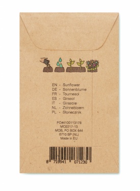 Logo trade reklaamkingitused foto: Päevalilleseemned ümbrikus