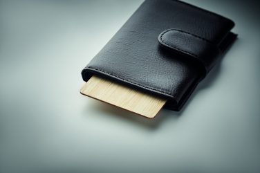 Logotrade firmakingitused pilt: RFID-kaart bambusest materjalist
