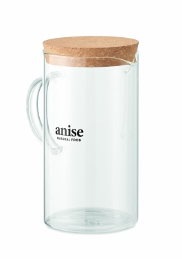 Logotrade reklaamtooted pilt: Borosilikaatklaasist karahvin 1L