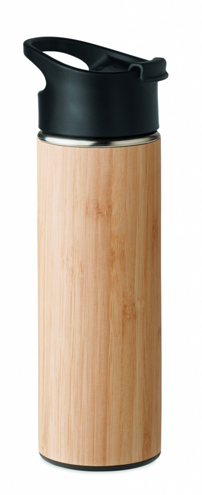 Logotrade meene foto: Bambusest 450ml termospudel