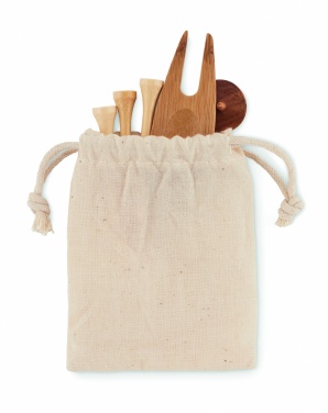 Logo trade firmakingituse pilt: Golfitarvikute komplekt kotis