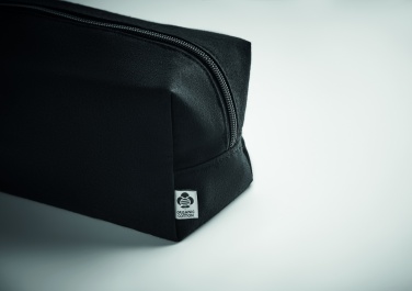 Logo trade reklaamkingitused foto: Lõuendist kosmeetikakott 220 gr/m²