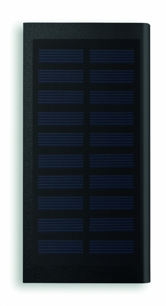 Logotrade reklaamkingituse foto: Päikesepatareiga akupank 8000 mAh