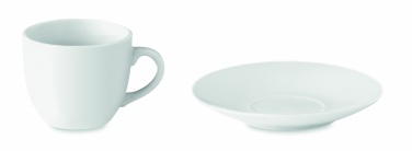 Logotrade reklaamkingi foto: Espressotass ja alustass 80 ml