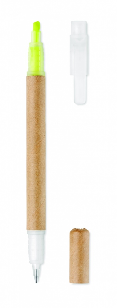 Logo trade ärikingituse pilt: 2 in 1 marker