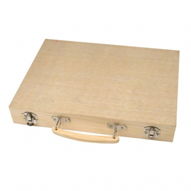 Logo trade reklaamtoote pilt: Suur puidust maalikomplekt MAXI