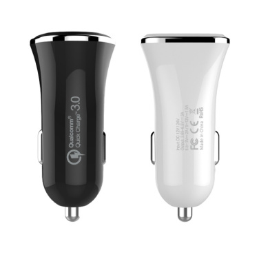 Logo trade reklaamkingituse pilt: Autolaadija (Qualcomm Quick Charge 3.0)