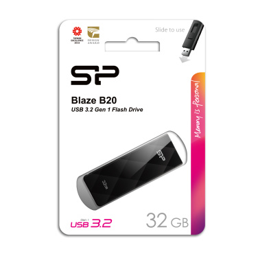 Logo trade reklaamkingituse pilt: Pendrive Silicon Power B20 USB 3.0