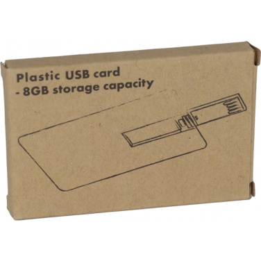 Logotrade reklaamkingid pilt: USB-kaart SLOUGH 8 GB