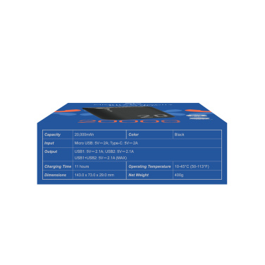 Logotrade firmakingitused pilt: Akupank Silicon Power GS15 20000 mAh