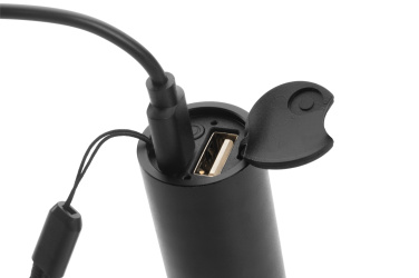 Logotrade ärikingituse foto: Taskulamp ZAGROS Schwarzwolf