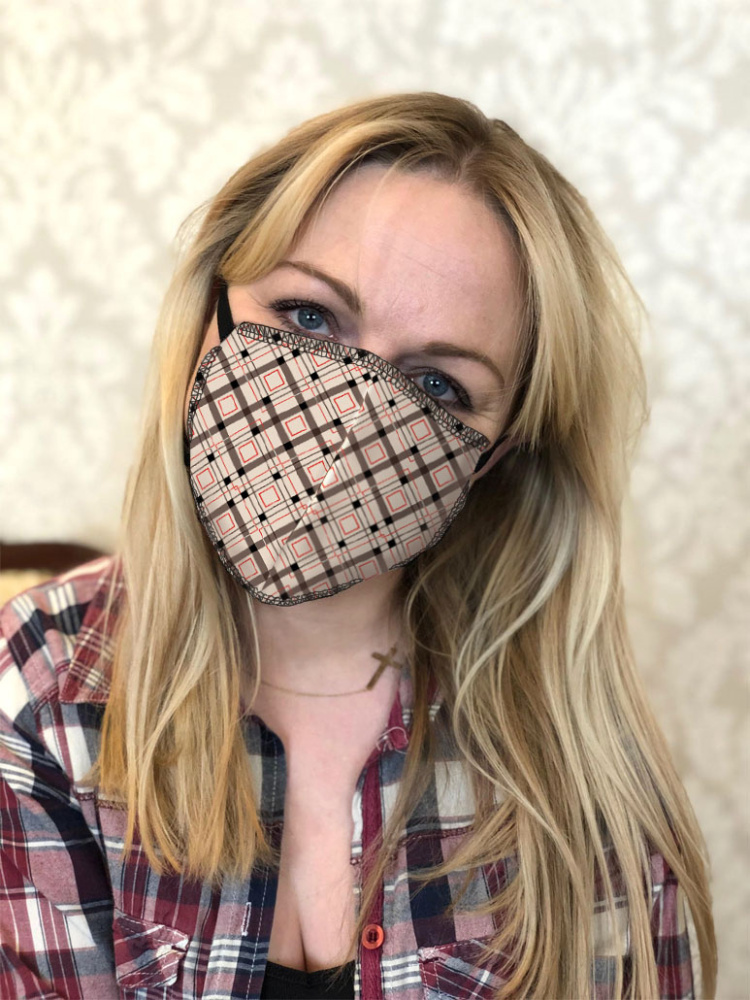 Logo trade firmakingid foto: ZERIF puuvillane näomask 1400165